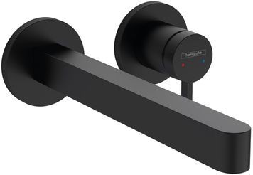Змішувач для раковини HANSGROHE Finoris 225 прихованого монтажу Matt Black 76050670 чорний матовий - 76050670