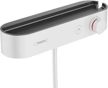 Змішувач термостатичний для душу HANSGROHE ShowerTablet Select 400 Matt White 24360700 білий матовий - 24360700