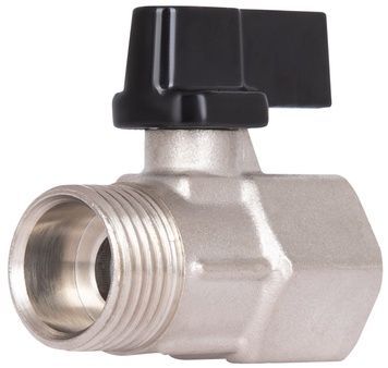 Кран кульовий прямий міні Thermo Alliance Forte 1/2" ВЗ латунь SF266W15 - SF266W15