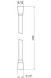 Шланг для душу QTAP Hadice 1,2 м чорний матовий QT054BL43073 - QT054BL43073 - 2