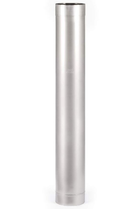 Труба AISI 321 димохідна ВЕНТ УСТРІЙ з нержавіючої сталі Ø110, 1 м, 1,0 мм - VU-T-N-D110-1-1,0-321