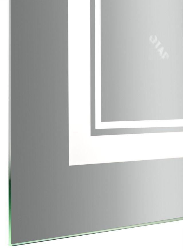 Дзеркало Qtap Cardinal 600х800 прямокутне з LED-підсвічуванням Touch, з антизапотіванням, з димером, рег. темп. кольору (3000-6500K) QT0478C6080