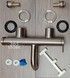 Смеситель для ванны HANSGROHE Tecturis S Brushed Bronze 73422140 бронза - 73422140 - 10