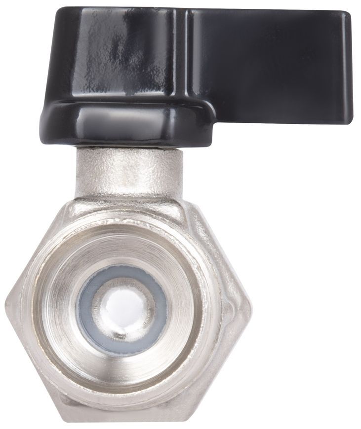 Кран кульовий прямий міні Thermo Alliance Forte 1/2" ВЗ латунь SF266W15 - SF266W15
