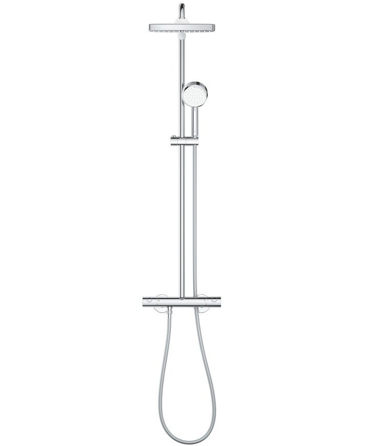 Душова система GROHE Tempesta Cosmopolitan System 250 Cube 26689000 з термостатичним змішувачем - 26689000