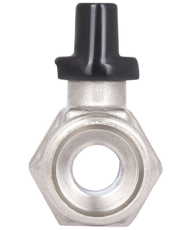 Кран кульовий прямий міні Thermo Alliance Forte 1/2" ВЗ латунь SF266W15 - SF266W15