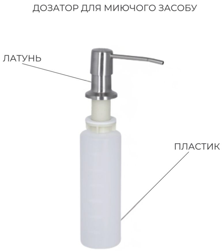 Кухонная мойка интегрированная Lidz Handmade Max 500 H7849L Brushed Steel 3,0/1,0 увеличенная чаша, дозатор, корзина H7849L52527 - H7849L52527