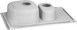 Кухонная мойка QTAP 7850-B Micro Decor 0,8 мм (180) с дополнительной чашей - QT7850BMICDEC08 - 4