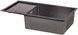 Кухонна мийка інтегрована QTAP D7844BL PVD 3,0/1,2 мм Black - QTD7844BLPVD12 - 3