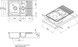 Кухонная мойка QTAP 7850-B Micro Decor 0,8 мм (180) с дополнительной чашей - QT7850BMICDEC08 - 7
