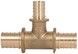 Тройник для аксиального фитинга Icma d32x4,4-25x3,5-32x4,4 латунь №1039 851039GYGXGY05