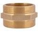 Ниппель латунный Thermo Alliance Standart 2"х2" НР равнопроходный (желт.) SD4075050