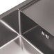 Кухонна мийка інтегрована QTAP D7844BL PVD 3,0/1,2 мм Black - QTD7844BLPVD12 - 5