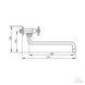 Кран на одну воду для кухонной мойки TOUCH-Z Smes 270 - TZSME270 - 2