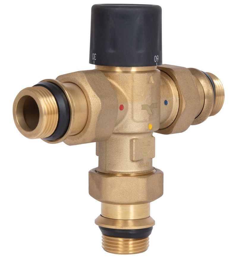 Клапан термостатический смесительный Thermo Alliance Forte 3/4" НР 30-60 &deg;С латунь SF010W20