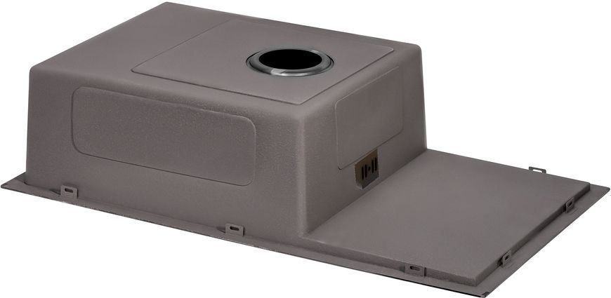 Кухонна мийка інтегрована QTAP D7844BL PVD 3,0/1,2 мм Black - QTD7844BLPVD12