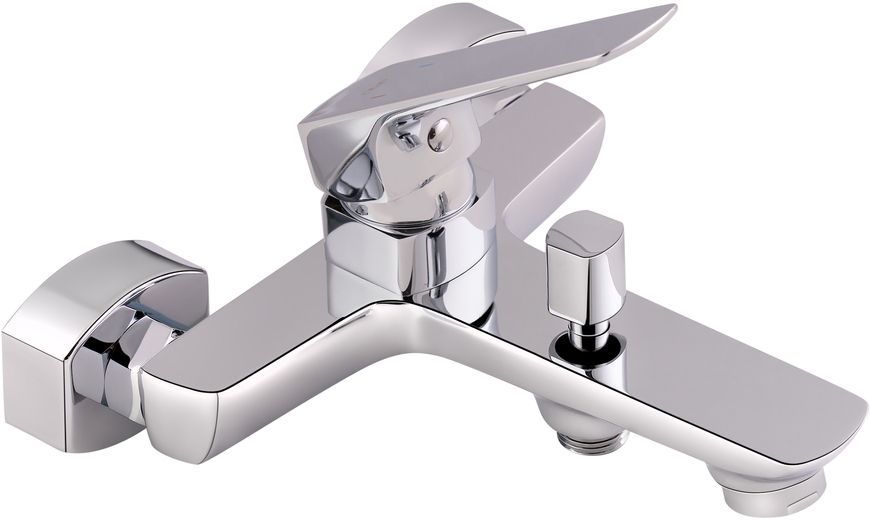 Змішувач для ванни QTAP Letěl 3053104GC з коротким виливом - QTLTL3053104GC