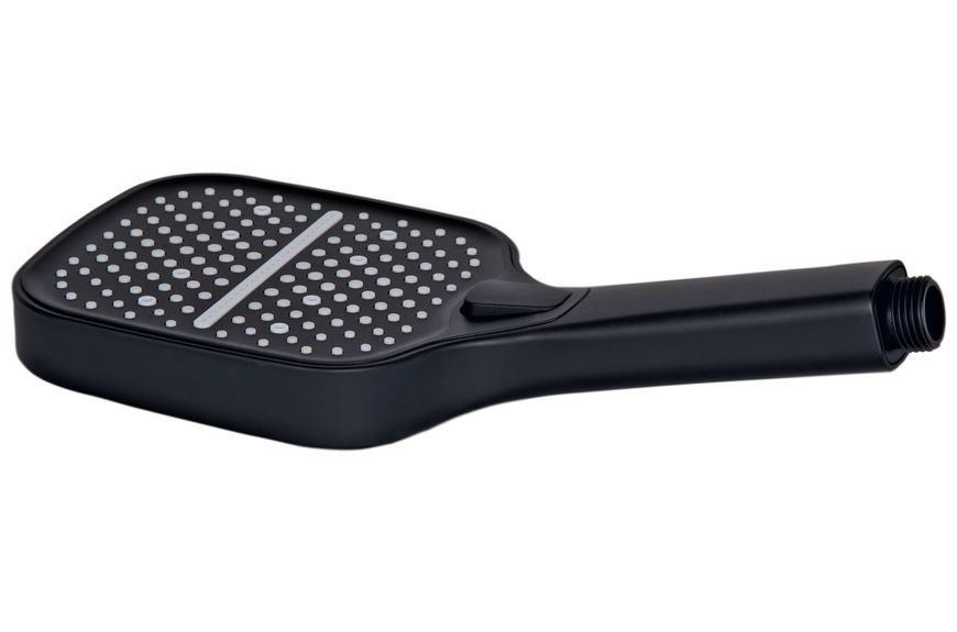 Лейка для ручного душа Qtap Rucni 260x120 мм Black Matt QTRUC125BLM45782 - QTRUC125BLM45782
