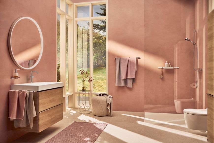 Смеситель для раковины HANSGROHE Tecturis S 210 Fine CoolStart EcoSmart+ Chrome 73360000 хром с донным клапаном - 73360000