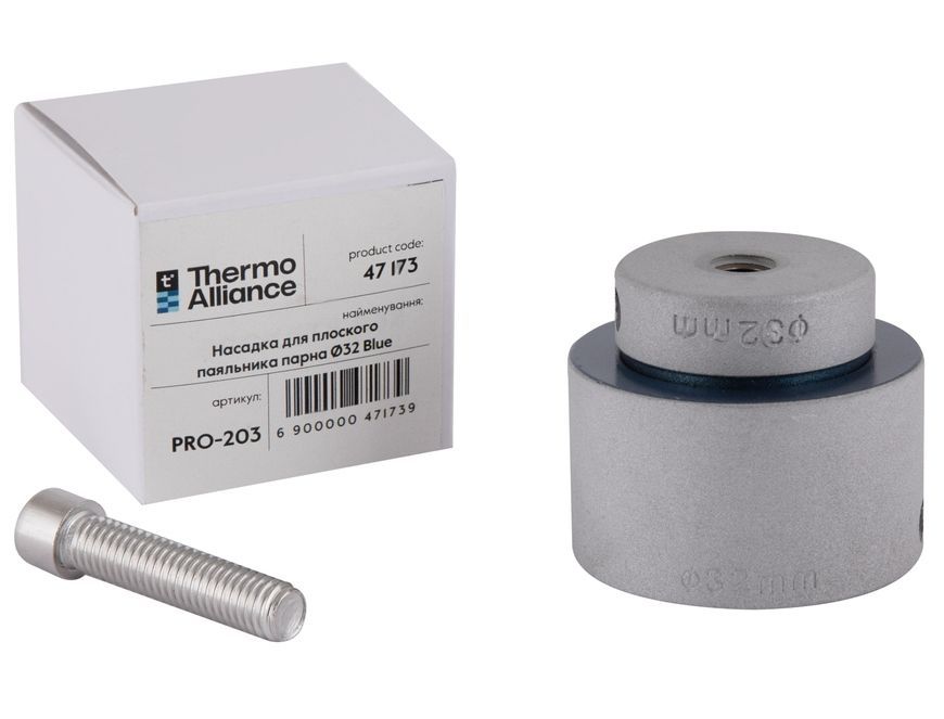 Насадка для плоского паяльника Thermo Alliance парна &Oslash;32 мм PRO-203 Blue - PRO-203