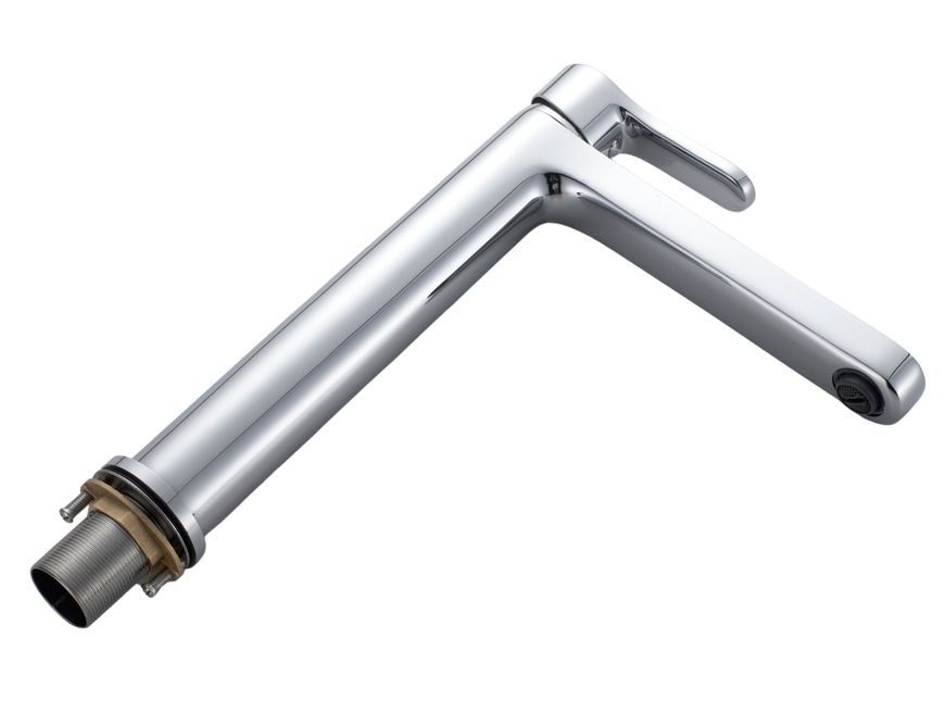 Змішувач латунний для раковини  високий Lidz Astra 001FH Chrome (k35) LDAST001FHCRM48090 - LDAST001FHCRM48090