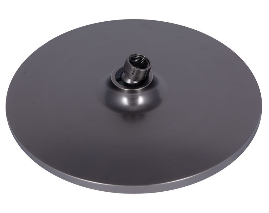 Душова система Qtap Vlasta New з поворотним виливом Gunmetal Black PVD QTVLA111GMB45651 - QTVLA111GMB45651