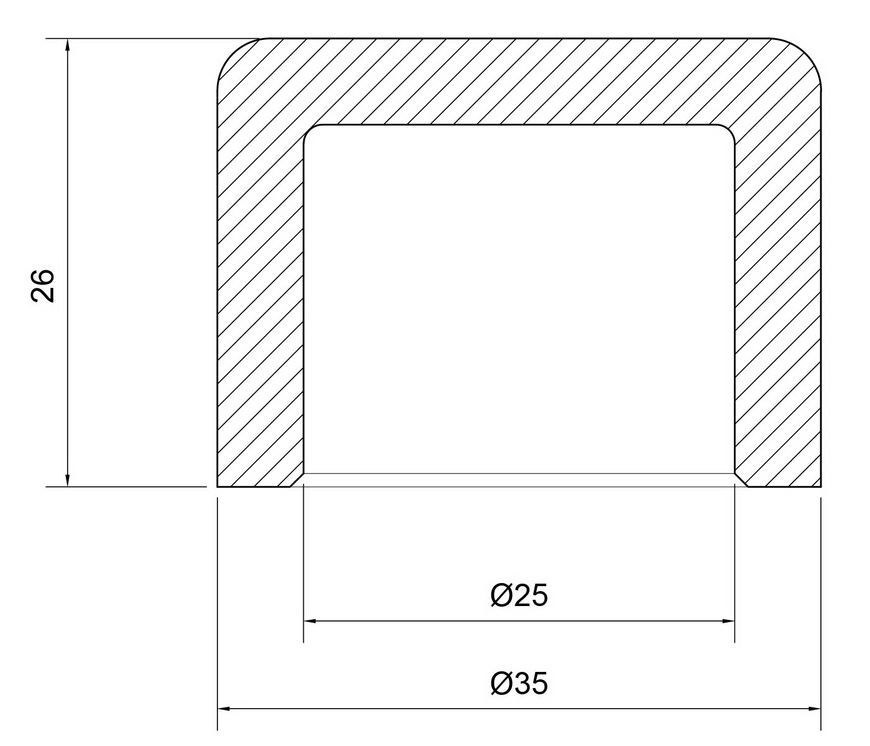 Заглушка PPR THERMO ALLIANCE 25 - DSD002