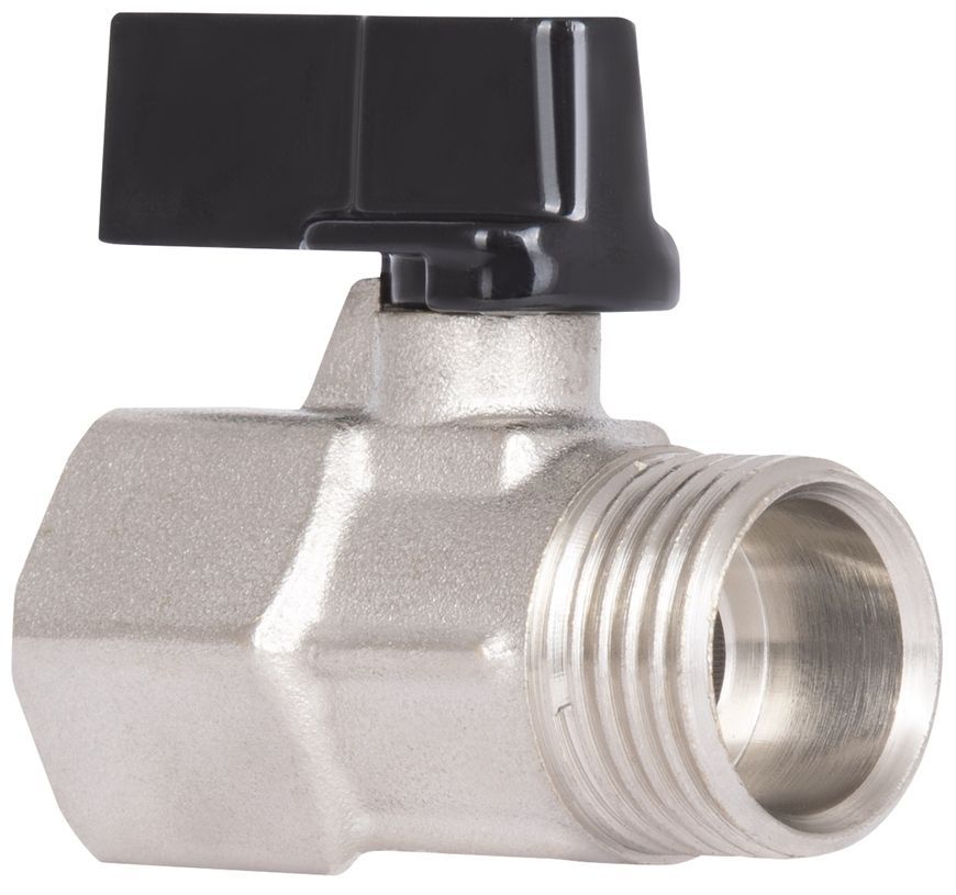Кран кульовий прямий міні Thermo Alliance Forte 1/2" ВЗ латунь SF266W15 - SF266W15