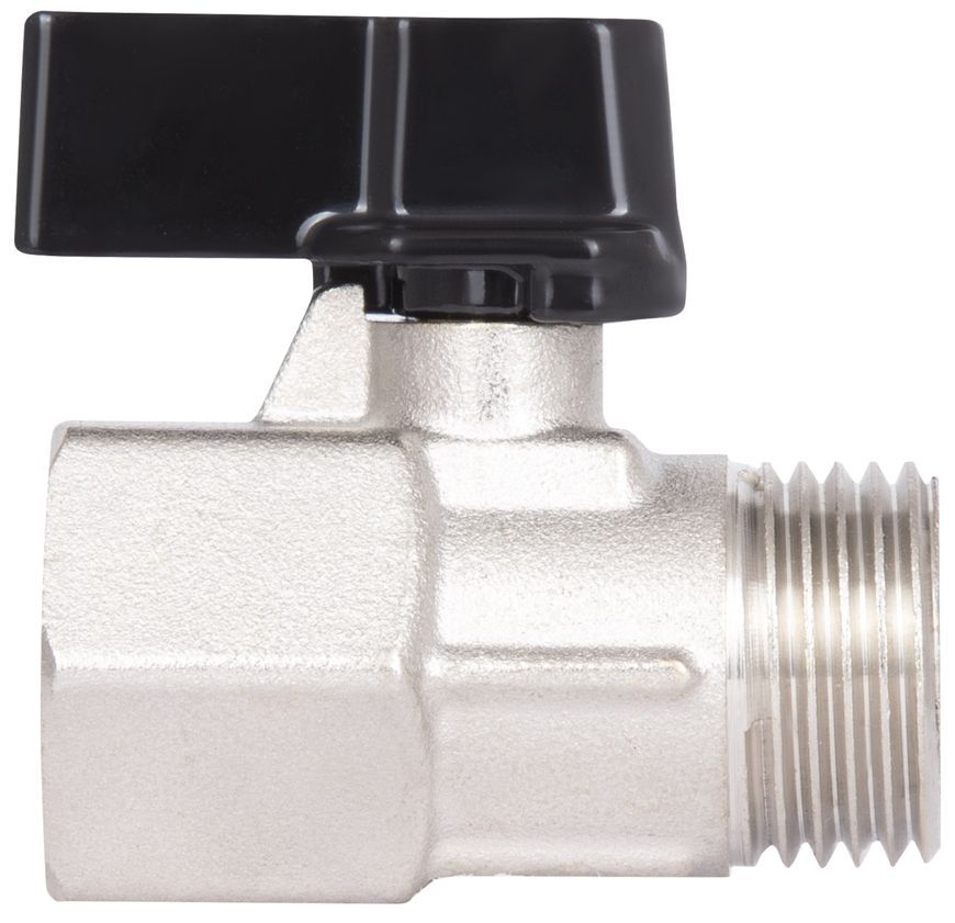 Кран кульовий прямий міні Thermo Alliance Forte 1/2" ВЗ латунь SF266W15 - SF266W15