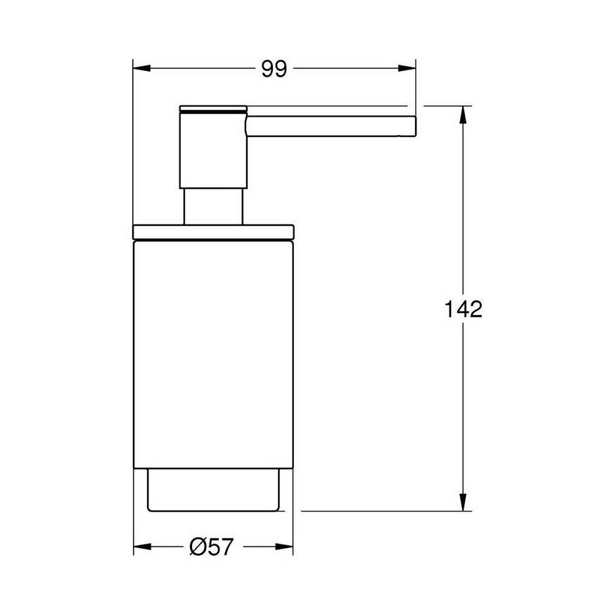 Дозатор для рідкого мила GROHE Selection 41028000 - 41028000