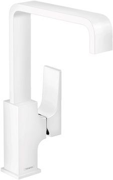 Змішувач для раковини HANSGROHE Metropol 230 білий матовий 32511700 з донним клапаном - 32511700