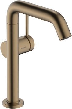 Змішувач для раковини HANSGROHE Tecturis S 210 Fine CoolStart EcoSmart+ Brushed Bronze 73360140 бронза з донним клапаном - 73360140