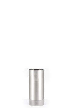 Труба дымоходная ВЕНТ УСТРИЙ из нержавеющей стали &Oslash;130, 30 см, 0,8 мм - VU-T-N-D130-0,3-0,8