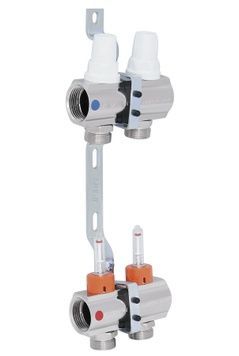 Коллекторная группа ICMA 1" 2 выхода, с расходомерами №K013 87K013PG06 - 87K013PG06