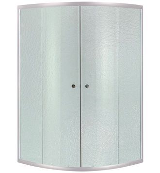 Душова кабіна LIDZ ŁATWA 80x80, SC80x80.SAT.HIGH.FR, скло Frost 4 мм, без піддону - LLSC8080SATHIGHFR2