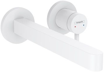 Змішувач для раковини HANSGROHE Finoris 225 прихованого монтажу Matt White 76050700 білий матовий - 76050700