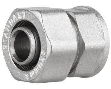 Муфта обтискна Thermo Alliance Standart 20х1/2" ВР перехідна пряма розбірна латунь SD153W2015
