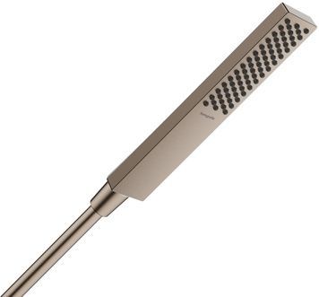 Ручний душ HANSGROHE Pulsify E 100 1jet EcoSmart+ Brushed Bronze 24321140 бронза - 24321140