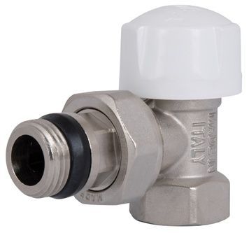 Кран (вентиль) для радиатора Icma термостатический 1/2"ВРх1/2"НР с антипротечкой угловой №764+940 82764AD06940 - 82764AD06940