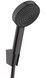 Ручной душ HANSGROHE Pulsify S 105 1jet с душевым шлангом 125 см Matt Black 24301670 черный матовый - 24301670 - 1