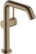 Смеситель для раковины HANSGROHE Tecturis S 210 Fine CoolStart EcoSmart+ Brushed Bronze 73360140 бронза с донным клапаном - 73360140 - 1