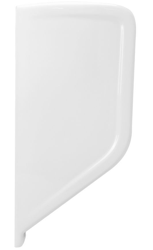 Переділ для пісуара підвісний QTAP Crow 100x390x830 White - QT0588HDUV001W