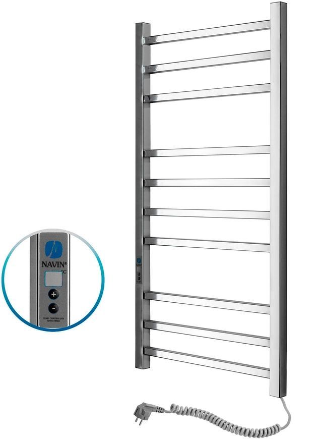 Рушникосушарка електрична NAVIN Loft 500х1000 Digital таймер регулятор права 10-043052-5010 - 10-043052-5010