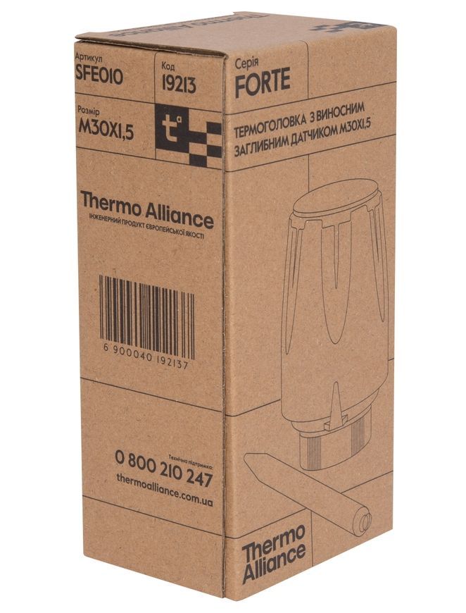 Термоголовка Thermo Alliance Forte с выносным датчиком М30х1,5 SFE010 - SFE010