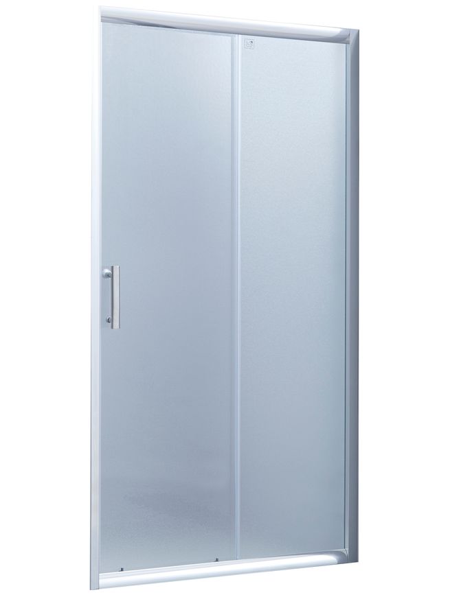 Душові двері LIDZ ŻYCIE 120x185, скло Frost 5 мм, розсувні - LZSD120185CRMFR