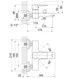 Смеситель для ванны QTAP Leo QTLEO3062102GC с коротким изливом - QTLEO3062102GC - 2