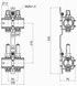 Коллекторная группа ICMA 1" 2 выхода, с расходомерами №K013 87K013PG06 - 87K013PG06 - 2