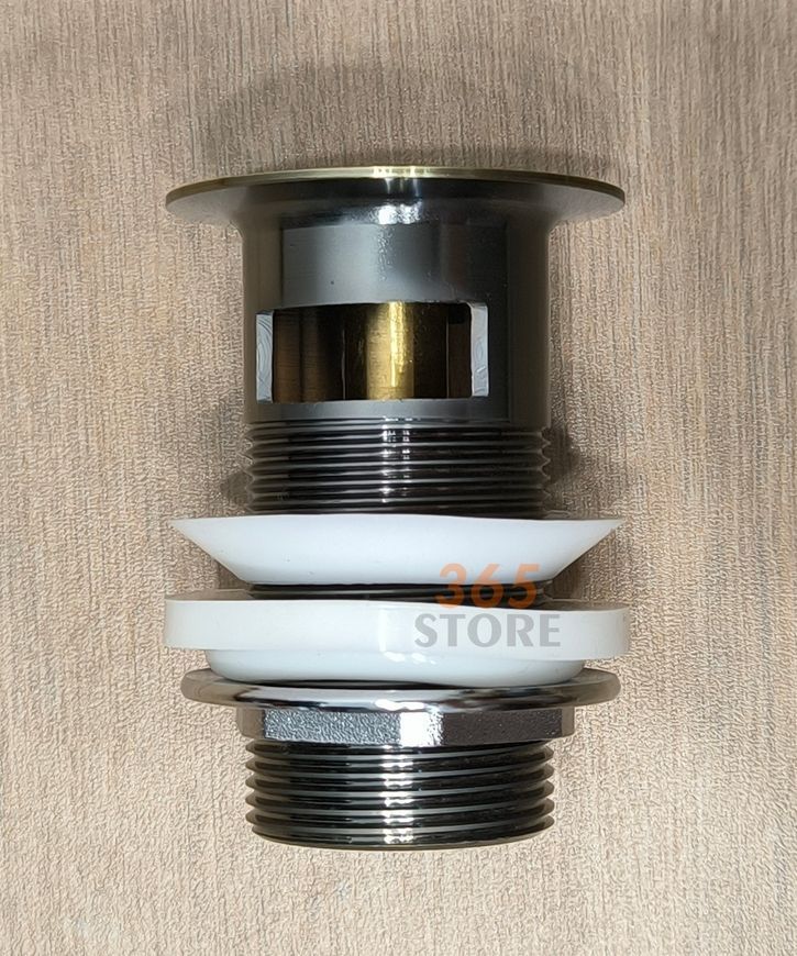 Донный клапан IMPRESE Pop-up бронза для раковины 1 1/4" с переливом - PP280antiqua