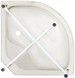 Душевой бокс Lidz Tani SB90x90.SAT.HIGH.FR, высокий, стекло Frost 4мм, стенки WHI LTSB9090SATHIGHFR - LTSB9090SATHIGHFR - 12
