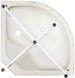 Душовий бокс LIDZ TANI 90x90, високий, скло тоноване 4 мм + стінки BLA - LTSB9090SATHIGHGR - 13